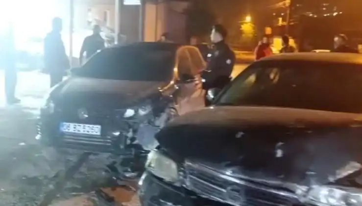 Çevirmeden Kaçarken Kazaya Karışanlar, Olay Anını Anlattı!