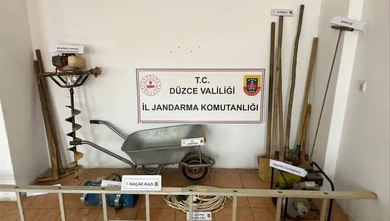 İzinsiz Kazı Yapan Şüphelilere Şok Baskın: Evde Tünel Açtılar!
