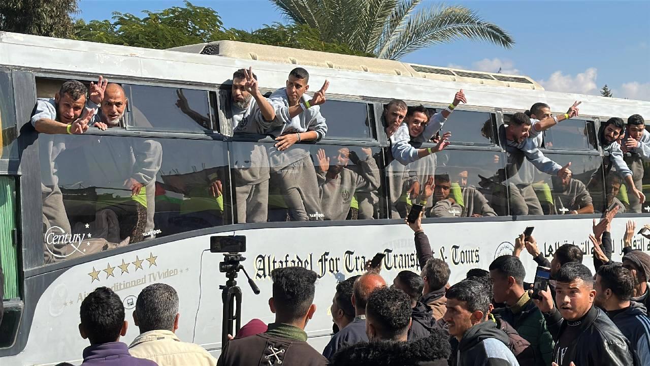 Filistinli 183 Rehine Özgürlüğüne Kavuştu
