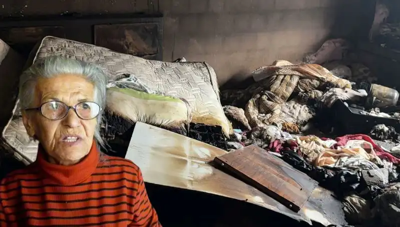 Annesinin Hayatına Kast Eden Genç, Evi Ateşe Verdi