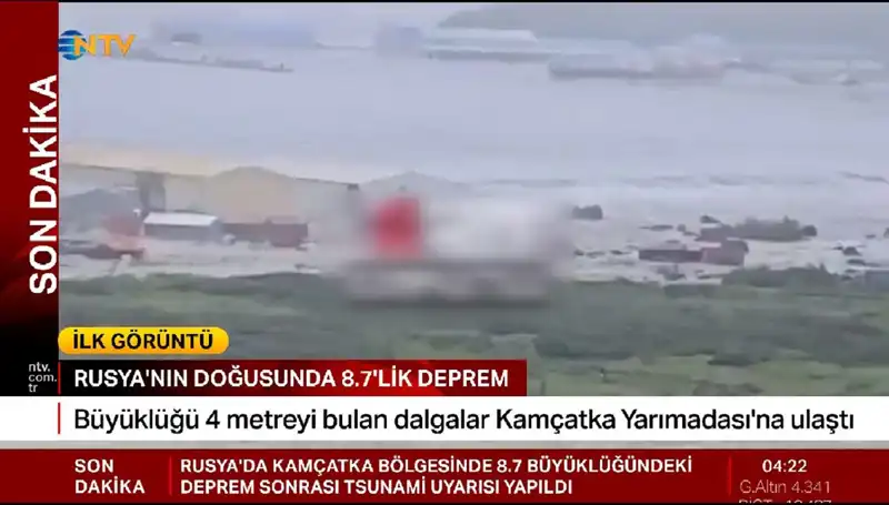 Kamçatka Kıyılarında İlk Tsunami Dalgaları: Ne Beklenmeli?