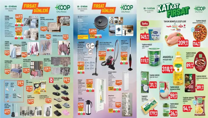Tarım Kredi KOOP Marketleri'nde Nisan Ayına Özel İndirimler Başladı!