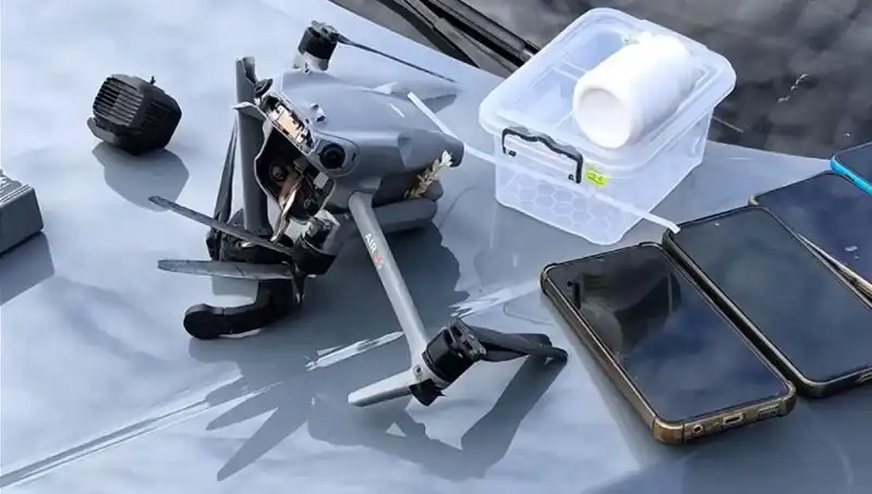 Uyuşturucu Taşıyan Drone Havada Düşürüldü: Olayın Ayrıntıları