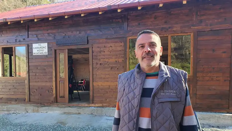 Muhtar, Hayvanlarını Satarak Köyüne Hayalindeki Sosyal Tesisi Kazandırdı