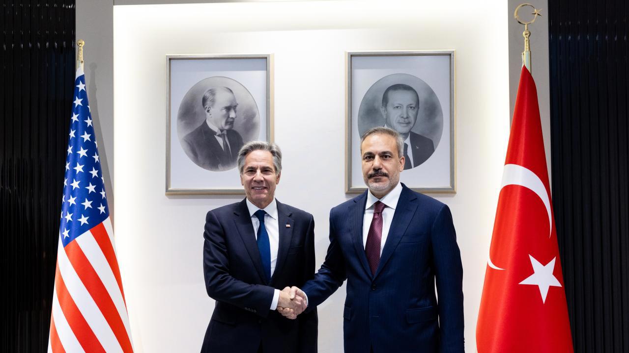 Bakan Fidan, Blinken ile bir araya geldi!