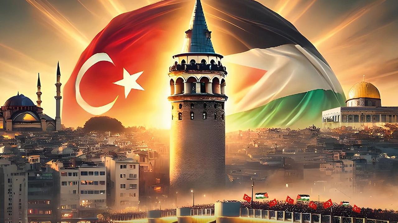 İstanbul'dan Filistin'e destek