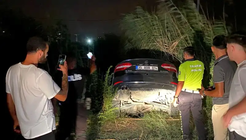 Kaçan Trafik Magandası Dere Yatağına Düşerek Yakalandı