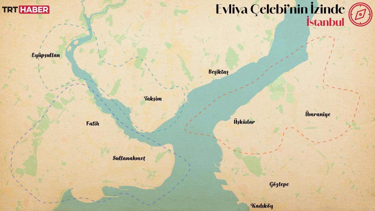 İstanbul'da Evliya Çelebi'nin İzinde Gezi