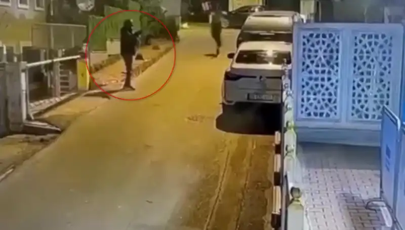 Irak Başkonsolosluğu'na Yapılan Saldırı Güvenlik Kamerasında Ortaya Çıktı