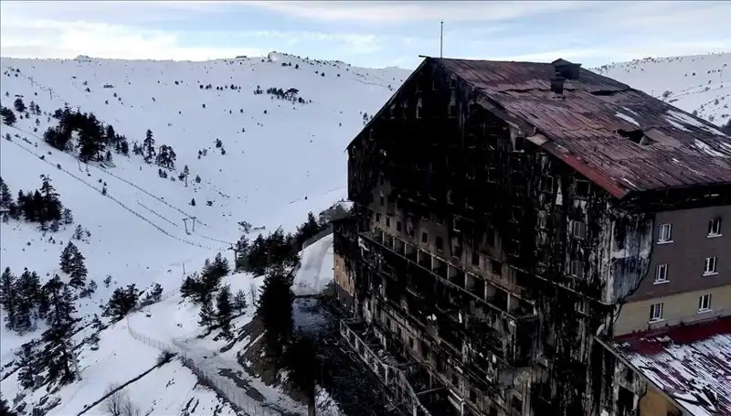 Kartalkaya’da Yangın Felaketi: 8 Yerleşim Yeri Tahliye Edildi